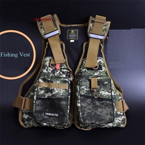 Fishing Vest Outdoor Sport Men Breathable Swimming Life Jacket Safety Waistcoat Survival Utility Hunting Vest Sefty first