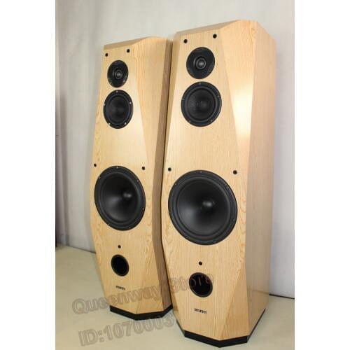 Silver 10S 10 inches Hi-End floor standing loudspeak speaker Scan-Speak 6620/7100/700009 tweeter+4531 midrange + 8861bass DIY