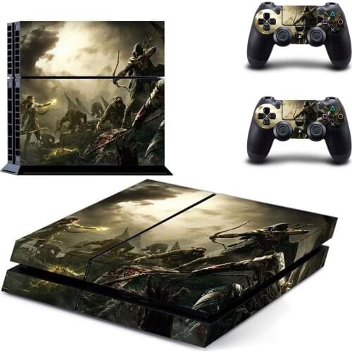 Bow Book Style PS4 Skin Sticker for Playstation 4 Console & 2 Controllers Decal Vinyl Protective Skins Style 1