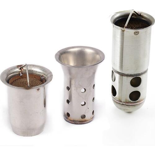 50.8mm 60mm Motorbike Universal Front Catalyst DB Killer Removable Silencer for Motorcycle Exhaust Muffler