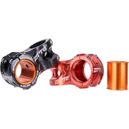 ZTTO potencia mtb Stem CNC 35mm 31.8mm Handlebar Bicycle ultralight 0 Degree Rise DH bicycle stem 28.6mm 50mm Mountain Bike stem