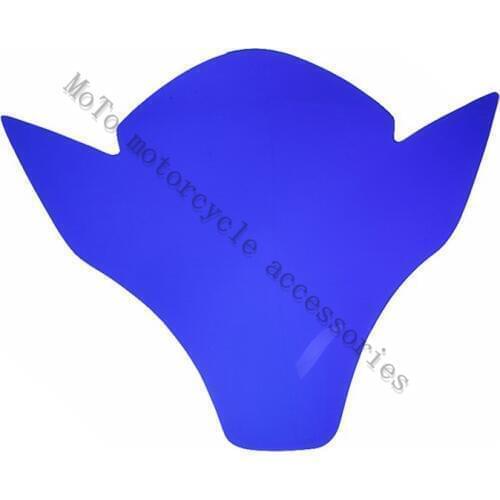 ABS Plastic Motorcycle Headlight protection lens For GSXR600/750 2006-2007 BLUE Headlight Lens Cover Shield