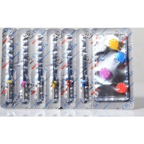 1-5 Packs Dental Rotary Universal 21mm Lima Endo Root Canal Niti Files Kit CICADA 6pcs/pack