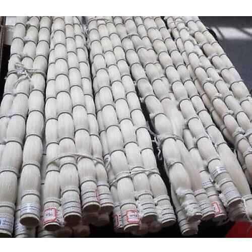 1kg 80-85cm violin/viola bow hair Mongolia white horse hair