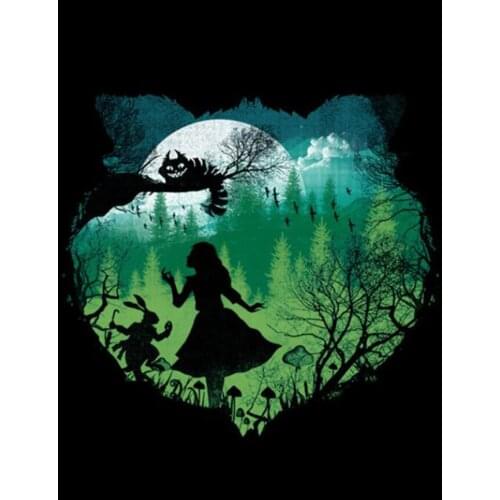 Diamond Painting 3D DIY Halloween Princess Square Round Drill Diamond Embroidery Mosaic living room Home Decoration Cross Stitch