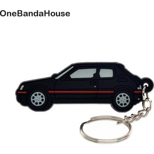 OneBandaHouse Custom Logo 2D Soft PVC Keychain for Promotional Gift