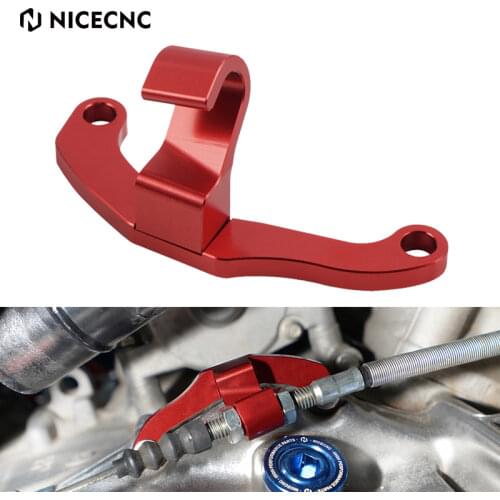 For Yamaha Raptor 700 YFM700 NICECNC ATV Engine Clutch Cable Holder Mount For Yamaha Raptor 700 YFM700 2006-2020 2019 Aluminum