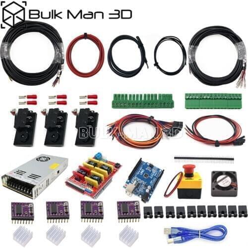 GRBL Based UNO R3 with CNC Shield V3 and DRV8825 Stepper Driver Controller Bundle for Workbee Lead CNC Engraver Milling Machine