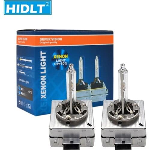 HIDLT New OEM 35W D1S 4300K 5000K 8000K 6000K D3S Xenon HID Bulb 55W Car Headlight Lamps For Car Light D1S D3S HID Ballast Kit