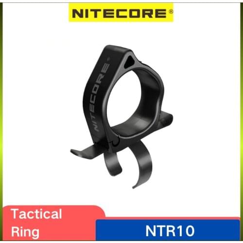NITECORE NTR10 Flashlight Special Tactical Ring Accessories Outdoor Portable Equipment For Nitecore CI7 NEW P12 P22RF