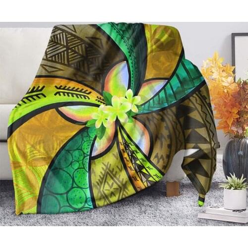 DARMIAN The New Soft Warm Fleece Blanket 3D Plumeria Flower Prints Summer Sheet Bedspread Sofa Throw Light Thin Flannel Blankets