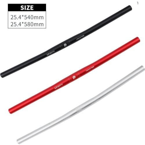 Mountain Bike Handlebar 540 580 Mm Bicycle Ultra Long Bar Aluminum Alloy Riser Handlebars Mtb Bike Parts