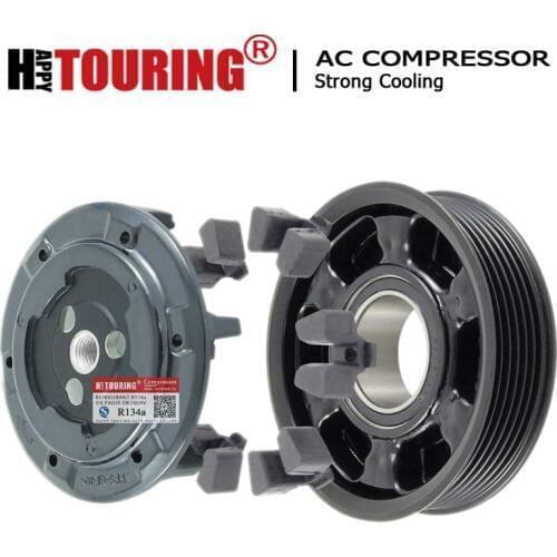 Car ac compressor clutch pulley for AUDI A4 A6 8E0260805AS 8E0260805BJ 8E0260805AG 8E0260805BA 8E0260805BF 447190-9570 447190-95