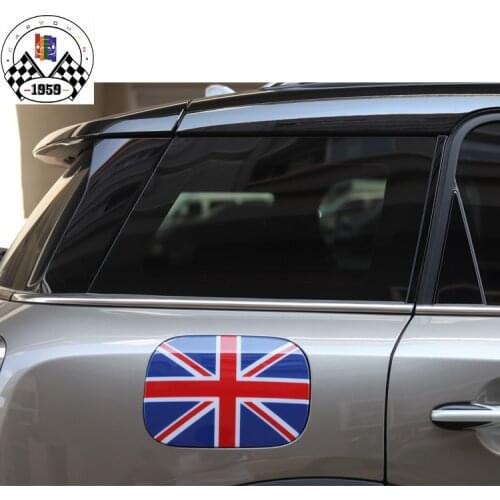 Brand New Stainless Steel Material Pattern Fuel Tank Cover For mini Countryman Model F60 (1Pcs/Set)