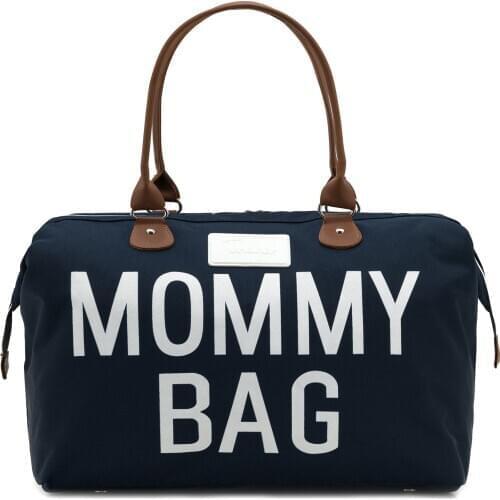 CHQEL Baby Diaper Bag, mommy Bags for Hospital & Functional Large Baby Diaper Bag for Baby Care (Navy Blue)