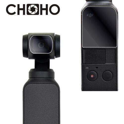 Screen Protector Ultra Clear LCD + Camera Lens Protecter A Set Kit Slim For DJI Osmo Pocket Action Accessories