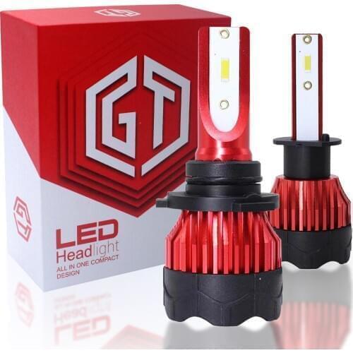 1Set 9005 9006 H3 H13 H8 880 H27 9004 9007 H11 881 LED H4 LED H7 Auto Car Headlight H1 K5 55W 6000LM 6000K Automobile Bulb