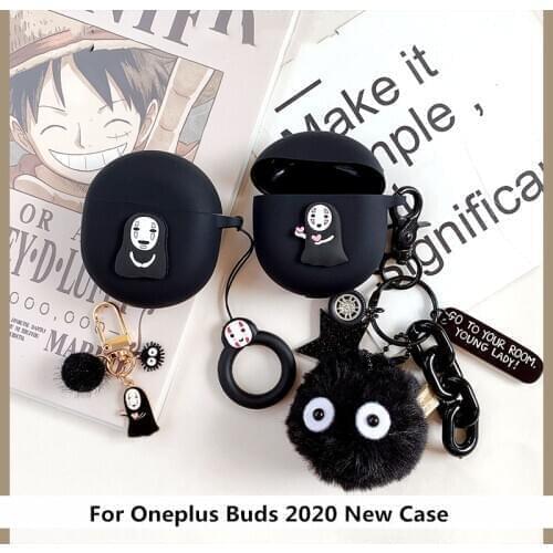 2020 Cute Anti-fall Soft Washable Dust-Proof Protective Cover TPU Silicone Case for OnePlus Buds TWS Wireless Earphones