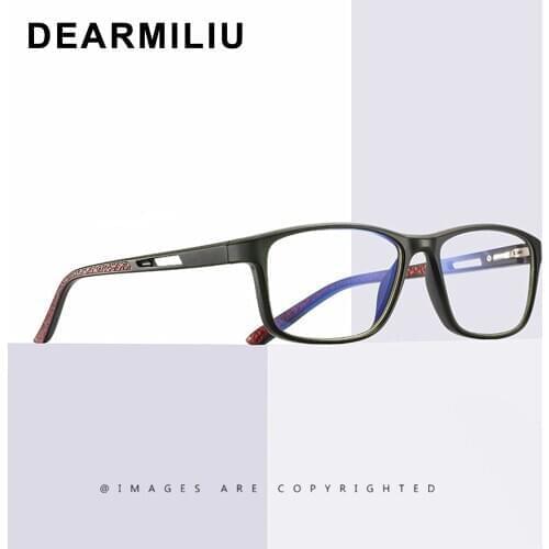 DEARMILIU 2020 new TR Blue light blocking glasses mirror men and women classic full frame flat mirror Reading gafas 2357