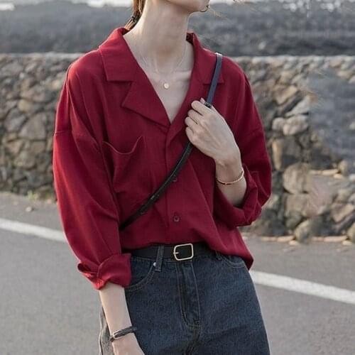 EASY GARMENT Womens Office Shirts