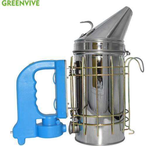 Stainless Steel Electric Bee Smoke Transmitter Kit Electric Beekeeping Tool Apiculture Beekeep Tools Bee Smoker