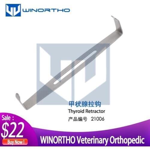 Surgery Surgical instrument medical double head thyroid hook Deep tissue pull hook muscle large retractor Abdomen distractor