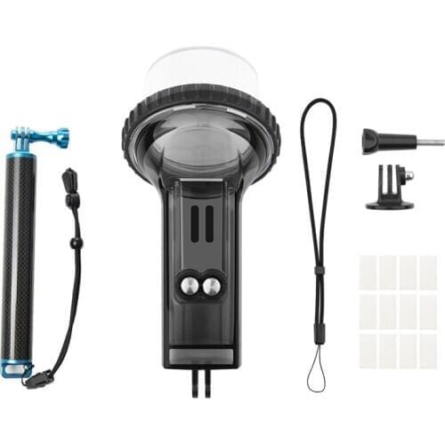 Gimbal Diving Protective cover housing osmo pocket 2 waterproof case with selfie stick buoyancy rod for dji osmo Pocket 2 camera