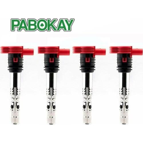 Ignition Coil Fit For VW Jetta Golf GTI MK4 Passat B5 Beetle Polo A4 A6 A8 TT Allroad 1.8T 3.0 V6 06C905115M 06B905115R