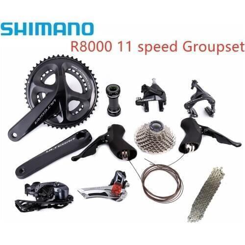 Shimano Ultegra R8000 road bike bicycle 11 22 speed grouspet update Ultegra 6800 group set 170/172.5/175mm 53-39T 50-34T 52-36T