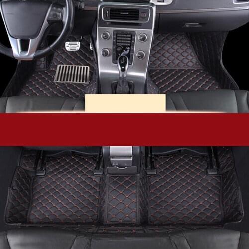 Lsrtw2017 Leather Car Floor Mat for Volvo C70 2006 2007 2008 2009 2010 2011 2012 2013 Rug Carpet Interior Accessories Styling
