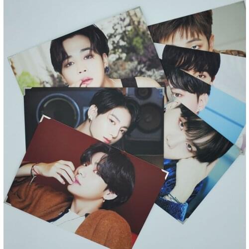 Kpop BE New Album Frame Image Card JUNGKOOK JHOPE V JIN RM SUGA JIMIN Photo Picture Collection Fans Gift