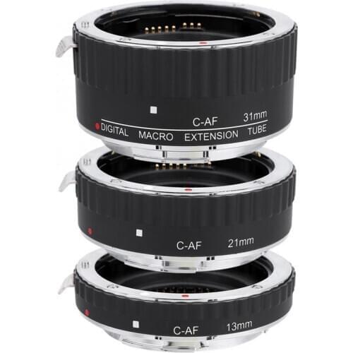 GloryStar MK-C-AF1-A Metal Autofocus AF Confirm Macro Extension Tube for Canon EOS 7D 550D 1100D 450D 5D Mark 50D 650D 700D 100D