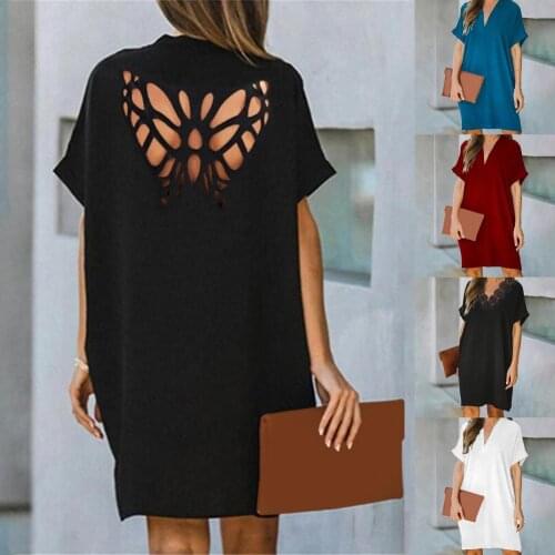 Trendy Fashionable Women Autumn Office Dress Casual Beach Dress Creative for Cocktail