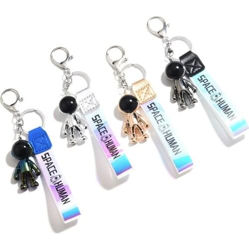 Chinese Dream Spaceman Astronaut Keychain Acrylic Pendant Car Bag Pendant Gift