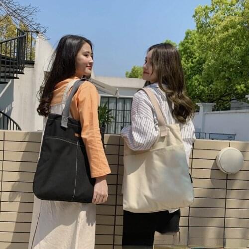 Student Shoppers Literature and Art Ecobag Fashion Handbags Simplicity Shoulder Bags Shopping Bag Handbag Special Purpose