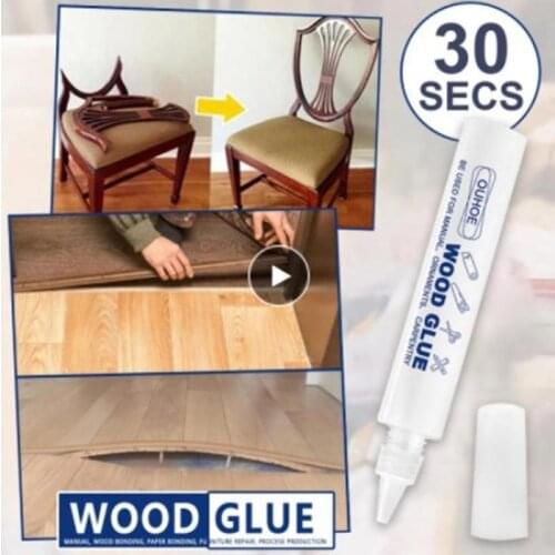 20g Waterproof Wood Glue Durable Cloth Strong Adhesive Ceramic Wood Repair Natural Glue For Wooden Crafts Accessories