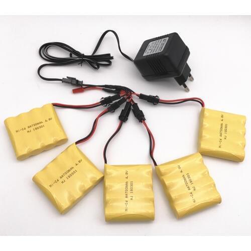 5pcs/lot 4.8 V 700mAh Remote Control Toys Electric toy security facilities electric toy NI-CD AA battery battery group