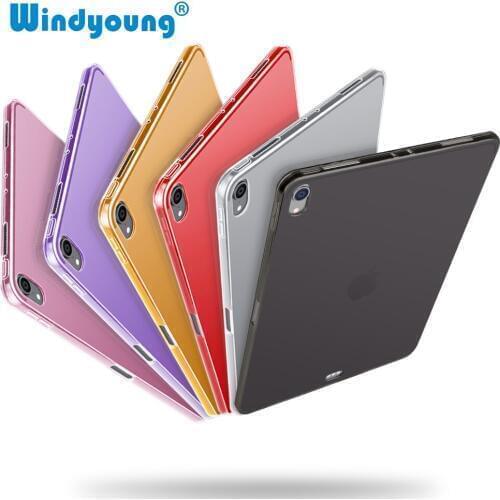 Case for iPad Pro 11 2018 Cover Soft Silicon Case Full protection for iPad 2018 Pro 11 inch Case Transparent Cover Case