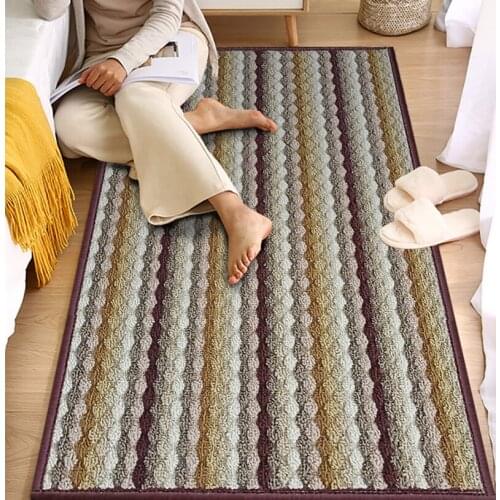 Boho Style Handmade Tassel Kichen Mat Carpets for Living room Area Rugs Outdoor Entrance Doormat Geometric Bath WC Floor Mats
