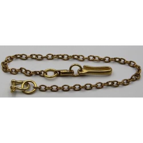 Leather Wallet Chain Keyring Keychain Key Holder