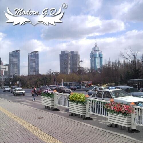 Landscape garden bridges large decorative pots pvc planting container