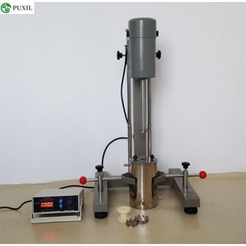 New FS-400D high speed laboratory dispersion mixer Digital display grinding and dispersion painting machine / ink dispersion 400