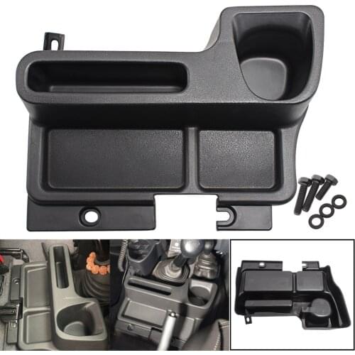 Car styling Armrest Storage Box Tray Insert Center console Box For Toyota Land Cruiser LC70 LC71 LC76 LC77 LC79 FZJ70 HZJ70