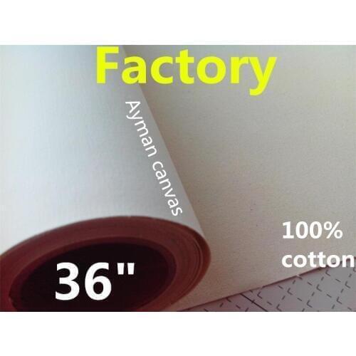 36in High quality 100% cotton fabric roll for digital printing