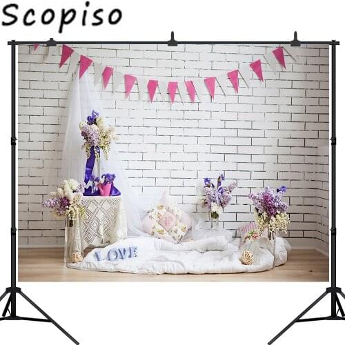 Scopiso wall brick background wedding flowers childrens photo studio photo studio props photography background