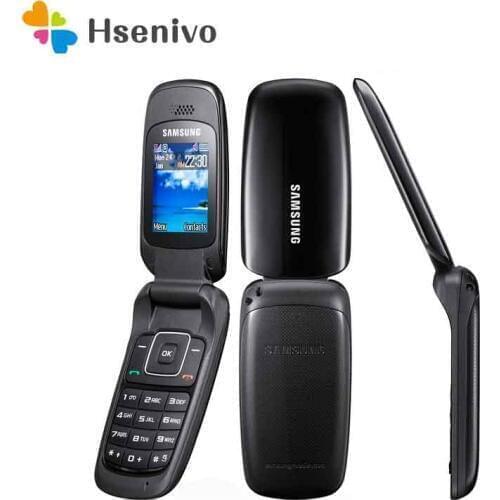 Samsung E1310 Refurbished-Original Unlocked Flip E1310C Samsung Guru1310 Mobile phone 1.77" FM Radio Loudspeaker Cell Phone