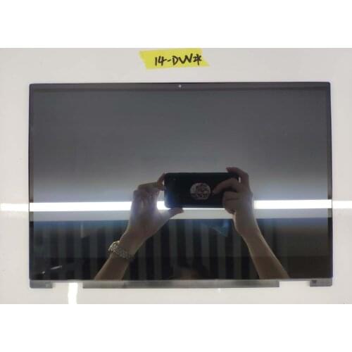 For HP PAVILION X360 14-dw0001la 14M-DW1033DX LCD display 14" touch screen assembly with bezel