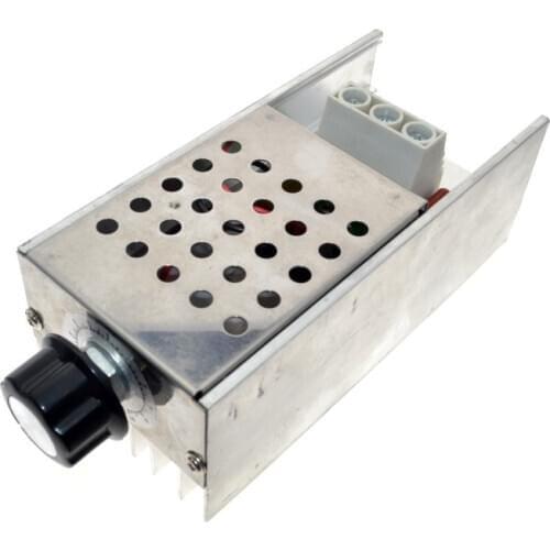 1pc 10000W Power SCR Voltage Regulator Speed Controller Dimmer Thermostat 220V For electric furnace, water heater,lamps,motor