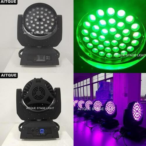12lot Led professional lighting zoom led wash dmx 36pcs 10w led moving head 36x10w rgbw 4in1 led zoom moving head