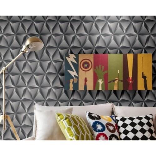 Beibehang Mural 3d Flocking wallpaper roll Chinese bamboo bamboo forest wallpaper wall 3d farmhouse restaurant home interior